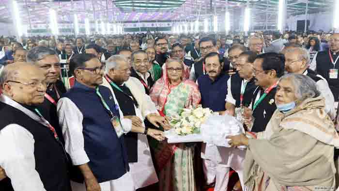 টানা দশমবার আওয়ামী লীগের সভাপতি শেখ হাসিনা; তৃতীয়বার সাধারণ সম্পাদক ওবায়দুল কাদের